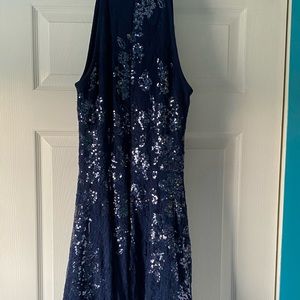 Blue homecoming dress Macy’s